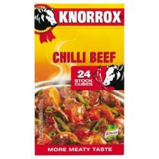 240G KNORROX CHILLI BEEF STOCK CUBES 24P
