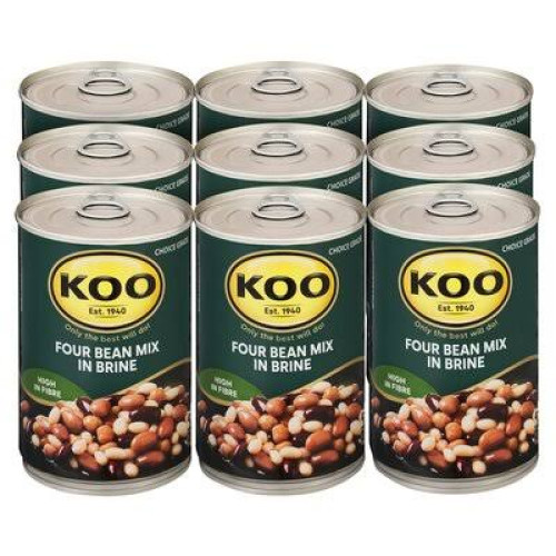 KOO 12x410g 4 BEAN MIX