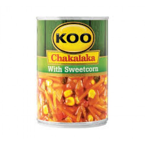 KOO 12X410G CHAKALAKA WITH SWEETCORN