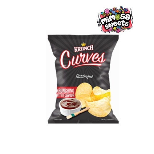 125G KRUNCH CURVES BBQ P/CHIPS