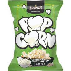 90G KRUNCH POPCORN SOUR CREAM&CHIVES