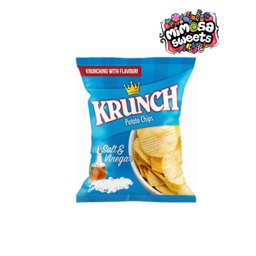 125G KRUNCH SALT & VINEGAR P/CHIPS