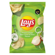 LAYS 48X36G SOUR CREAM P/CHIP