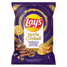 120G LAYS SEARED RIB & MUSHROOM P/CH
