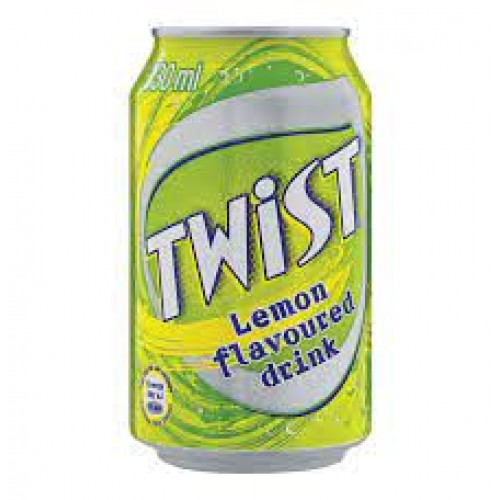 300ML CAN TWIST LEMON
