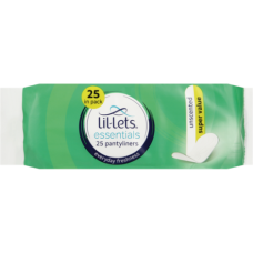 25'S LIL-LETS  PANTY LINERS UNSCENT