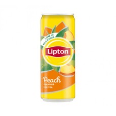 LIPTON 6X330ML CAN PEACH ICE TEA