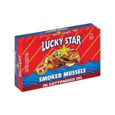 LUCKY STAR 10X85G SMOKED MUSSELS IN OIL