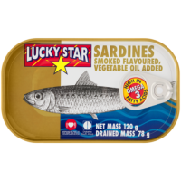 120G LUCKYSTAR SARDINES SMOKED