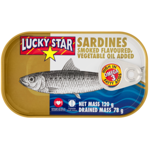 120G LUCKYSTAR SARDINES SMOKED