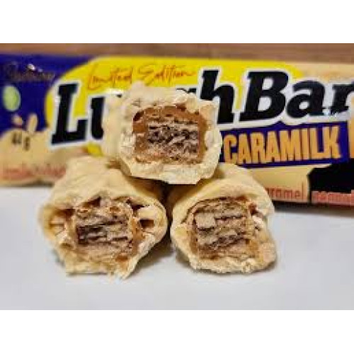 CADBURY LUNCHBAR 40X44G CARAMILK LTD EDT