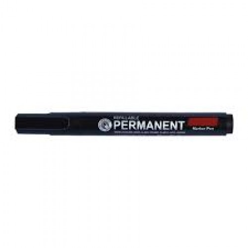 MARKER PERMANENT BLACK 10PCS