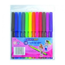 MARLIN 12'S FIBRE TIP COLOUR PENS