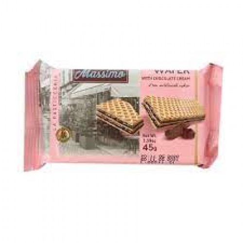 150G MASSIMO WAFER MILK CHOC