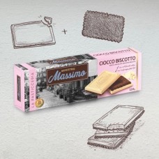 120G MASSIMO CIOCCO BISCOTO WHITE CHOC