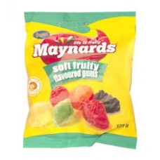 75G MAYNARDS SOFT FRUITY GUMS