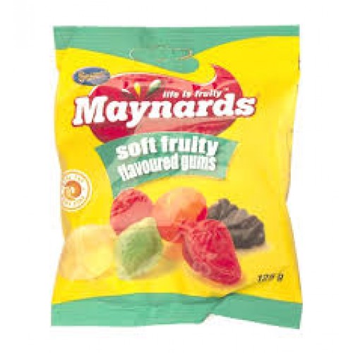 75G MAYNARDS SOFT FRUITY GUMS