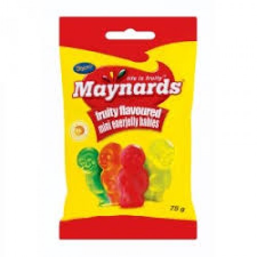 75G MAYNARDS JELLY BABIES FRUITY