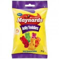 75G MAYNARDS JELLY TEDDIES FRUITY