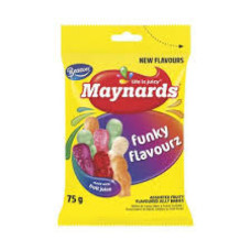 MAYNARDS 24X75G JELLY BABIES FUNKY FLAV