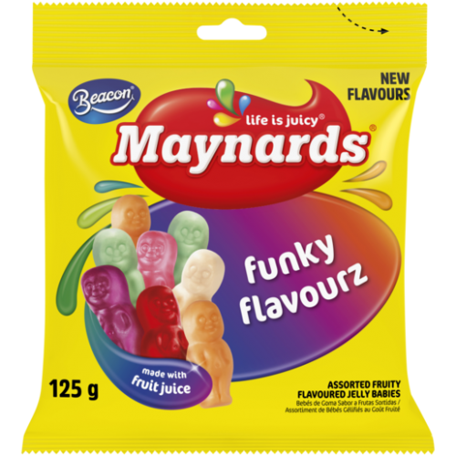 125G MAYNARDS FUNKY FLAVOURS