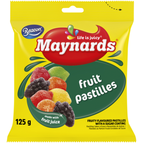 125G MAYNARDS FRUIT PASTILLES