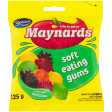 125G MAYNARDS SOFT EATING GUMS