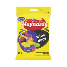 MAYNARDS 24X60G WINE GUM DUOS