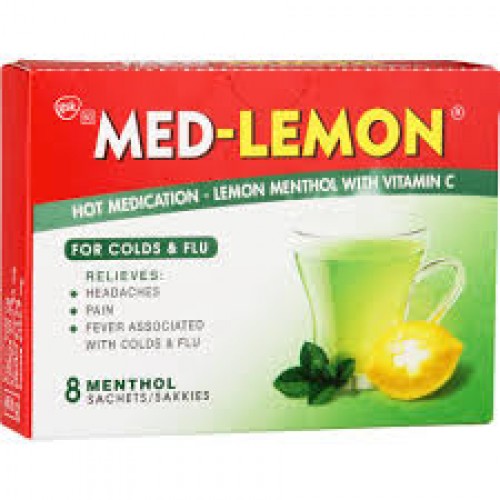 6.1G MED-LEMON MENTHOL 4 COLDS & FLU
