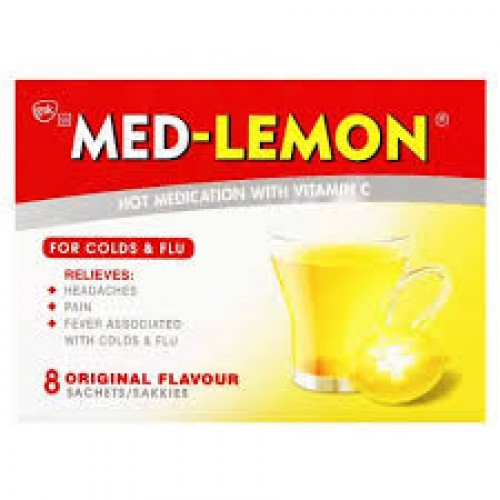 6.1G MED-LEMON 4 COLDS & FLU SACHET