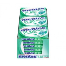 MENTOS 18X14G WINTERGREEN S/F CHEW/GUM