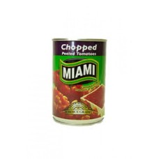 410G MIAMI CHOPPED PEELED TOMATOES