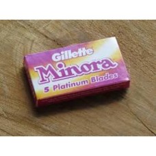 GILLETTE MINORA 20X5'S S/STEEL HBDC