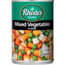 RHODES 12X400G MIXED VEGETABLES IN BRINE