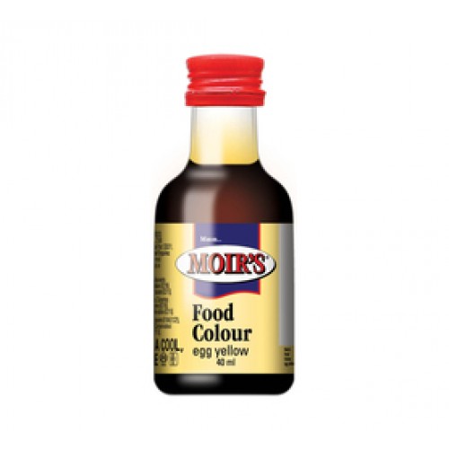 40ML MOIR'S EGG YELLOW FOOD COLOUR