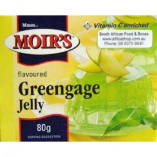 MOIR'S JELLY 6X80G GREENGAGE