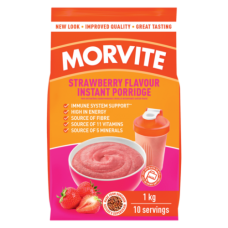1KG MORVITE STRAWBERRY INSTANT PORRIDGE