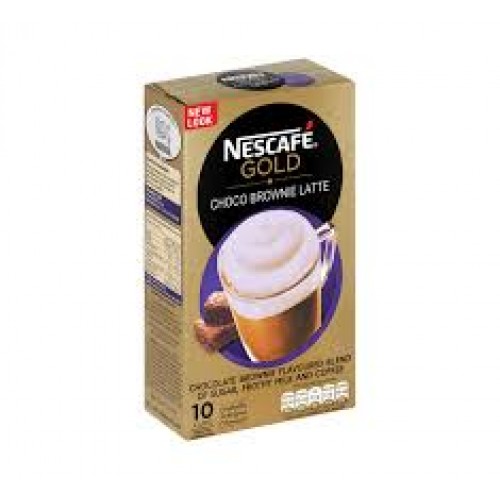 10'S NESCAFE GOLD 18G CHOCO BROWNIE