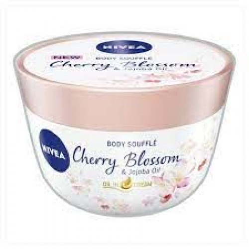 400ML NIVEA JAR CHERRY BLOSSOM BODY CRM