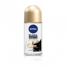 NIVEA R/ON 6X50ML WOM B&W SILKY SMOO