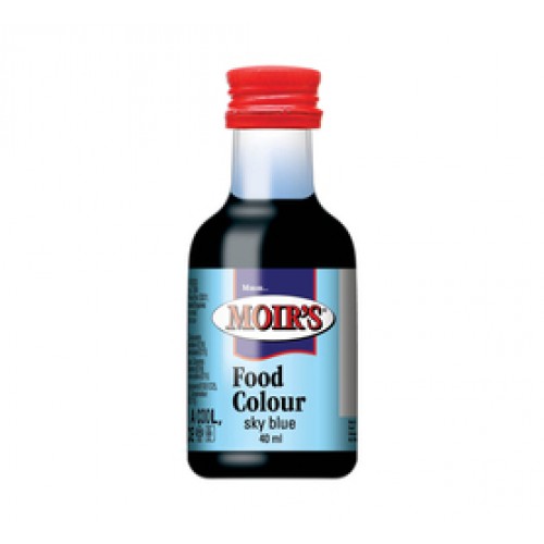 40ML MOIR'S SKY BLUE FOOD COLOUR