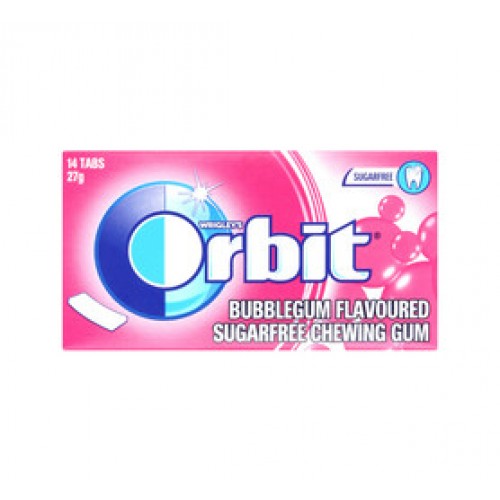 ORBIT 30X10'S BUBBLEMINT S/F CHEWIN
