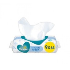PAMPERS WIPES 12X64'S COMPLETE CLEA