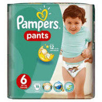 PAMPERS PANTS V/P NO.6 (16+KG) 35'S