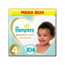 PAMPERS PREMIUM MEGA BOX NO.4 104'S
