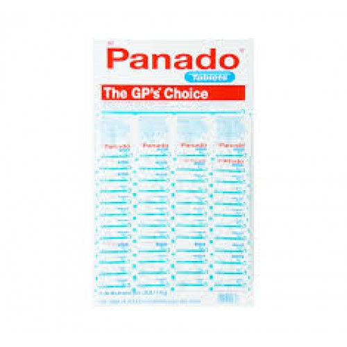 PANADO 48X2'S DISPLAY CARD 200MG TA