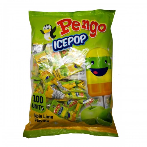 PENGO ICE POP 100'S APPLE&LIME