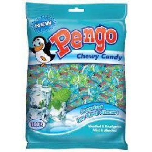 PENGO CHEWS ICE COOL ASSORTED 100'S