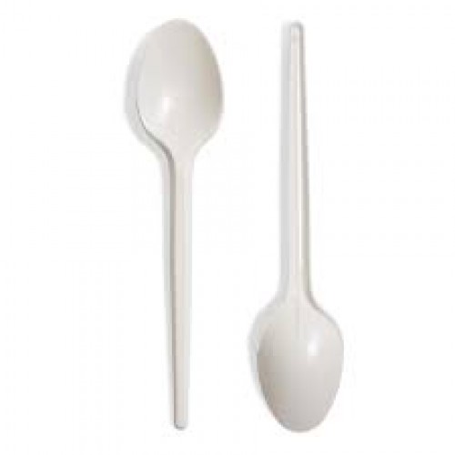 PLASTIC DESSERT SPOON 250'S