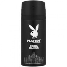 PLAYBOY 6X150ML CODE BLACK  DBS